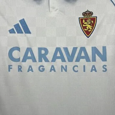 25-26 Zaragoza Home Kit Soccer T-Shirt