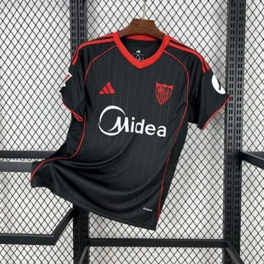 25-26 Sevilla Second Away Kit Soccer T-Shirt AAAAJersey Supply Yupoo