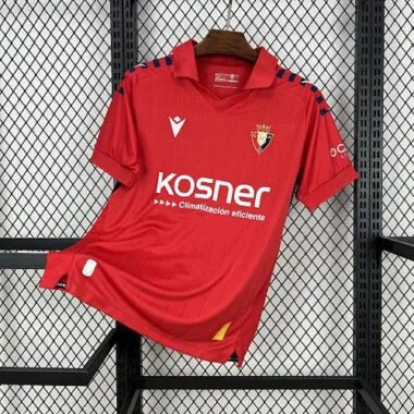 25-26 Osasuna Home Kit Soccer T-Shirt AAAAJersey Supply Yupoo