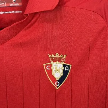 25-26 Osasuna Home Kit Soccer T-Shirt