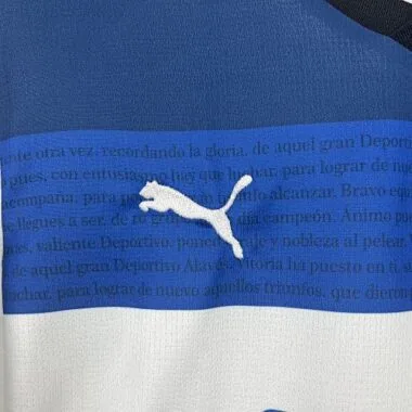 25-26 Alaves Away Kit Soccer T-Shirt