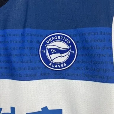 25-26 Alaves Away Kit Soccer T-Shirt
