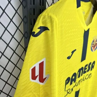 25-26 Villarreal Home Kit Soccer