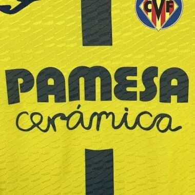 25-26 Villarreal Home Kit Soccer