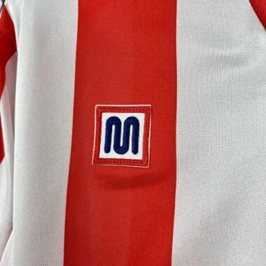 Retro 82-83 Atletico Madrid Home Kit Soccer AAAAJersey Yupoo