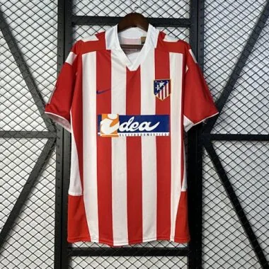 02-03 Atletico Madrid Home Retro Kit Vintage Shirt Soccer AAAAJersey Yupoo