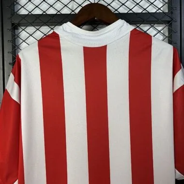 02-03 Atletico Madrid Home Retro Kit Vintage Shirt Soccer