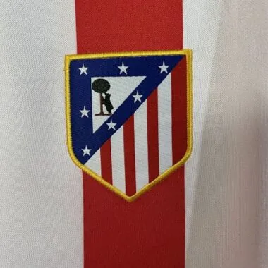 02-03 Atletico Madrid Home Retro Kit Vintage Shirt Soccer