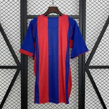 04-05 Barcelona Home Retro Kit Vintage Shirt