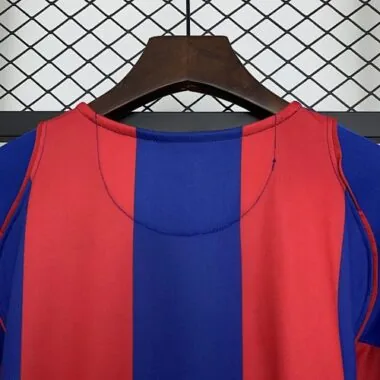 04-05 Barcelona Home Retro Kit Vintage Shirt