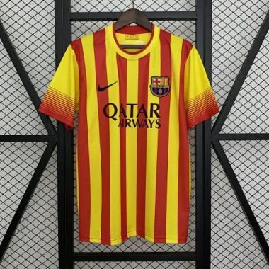 13-14 Barcelona Away Retro Kit Vintage Shirt AAAAJersey Wholesale Yupoo