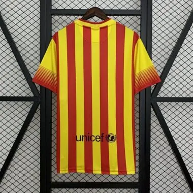 13-14 Barcelona Away Retro Kit Vintage Shirt