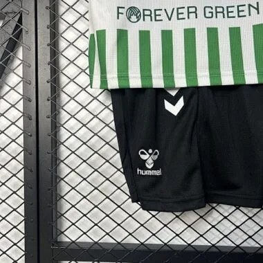 24-25 Real Betis Conference League Final Kid Kits Youth Apparels
