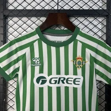 24-25 Real Betis Conference League Final Kid Kits Youth Apparels