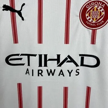 25-26 Girona Home T-Shirt Football Apparels Soccer