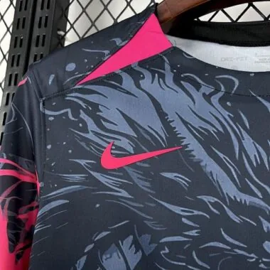 25-26 Barcelona Red Dragon Special Edition T-Shirt Football Apparels Soccer