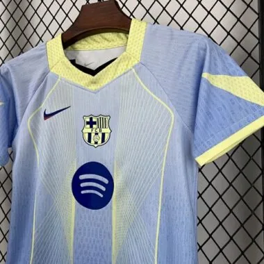 25-26 Barcelona Blue Special Edition Kid Kits Youth Apparels Soccer