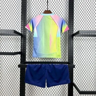 25-26 Barcelona Color Special Edition Kid Kits Youth Apparels Soccer