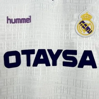 90-92 Real Madrid Home Kit Retro Soccer