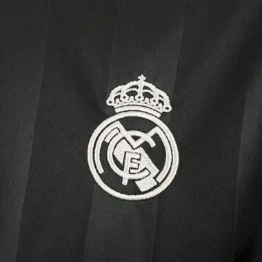 25-26 Real Madrid Black Training Kit Soccer