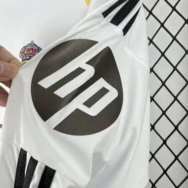 25-26 Real Madrid Home White Long sleeves Kit Soccer