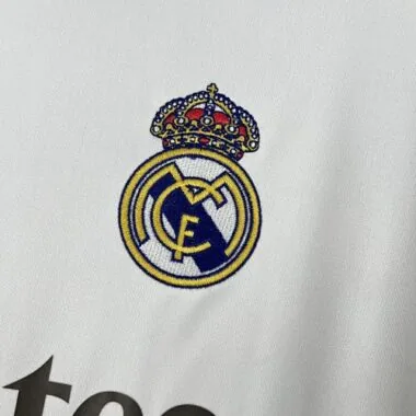 25-26 Real Madrid Home White Long sleeves Kit Soccer