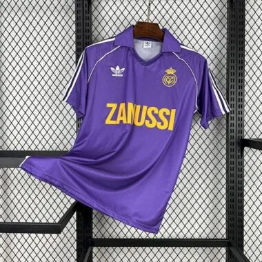 84-85 Real Madrid Third Kit Retro Soccer AAAAJersey Yupoo