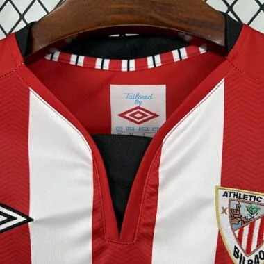 11-12 Athletic Bilbao Home Kit Retro Soccer