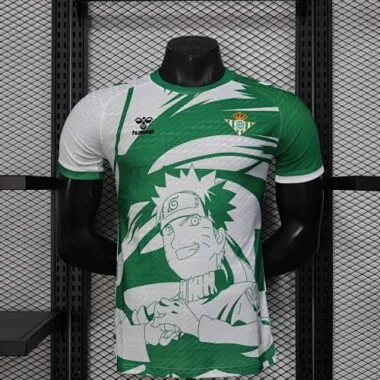 25-26 Betis Naruto Uzumaki Special Edition Player Version Soccer AAAAJersey Yupoo