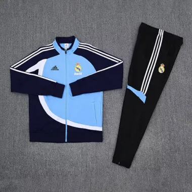 25-26 Real Madrid Blue Training Kit Soccer