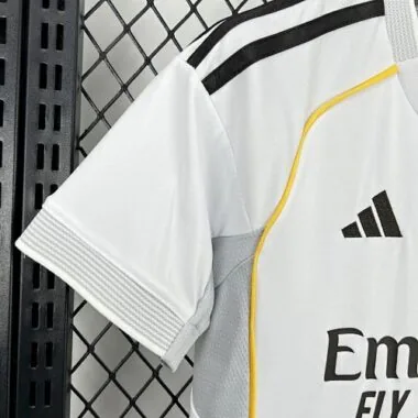 25-26 Real Madrid Home Kids Kit Soccer