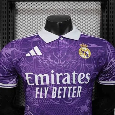 25-26 Real Madrid Purple Kit Special Edition player version Soccer AAAAJersey Yupoo