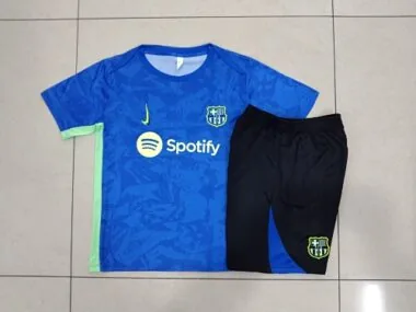 24-25 Barcelona Blue Training Kit Soccer