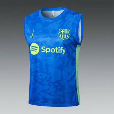 24-25 Barcelona Blue Vest Kit Soccer