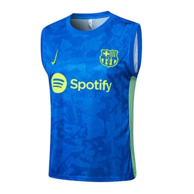 24-25 Barcelona Blue Vest Kit Soccer