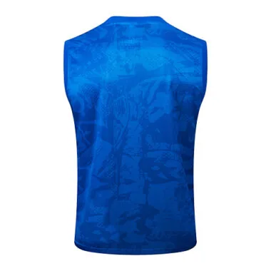 24-25 Barcelona Blue Vest Kit Soccer
