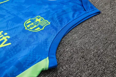 24-25 Barcelona Blue Vest Kit Soccer