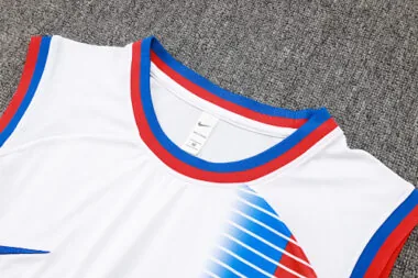 24-25 Barcelona White Vest Kit Soccer
