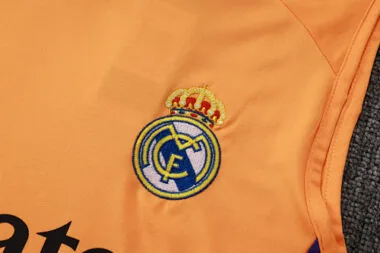 24-25 Real Madrid Yellow Vest Kit Soccer
