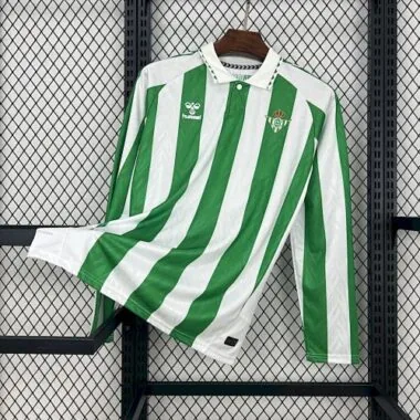 24-25 Betis Home Long Sleeves Soccer AAAAJersey