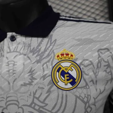 24-25 Real Madrid Dragon Pattern Special Edition Player Version Football AAAAJersey
