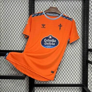 24-25 Celta Third Orange Kit Football AAAAJersey