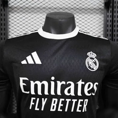 24-25 Real Madrid Black Special Edition Player Version Soccer AAAAJersey