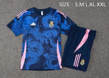24-25 Real Madrid Training Soccer Jerseys Football Shirts(13)
