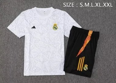 24-25 Real Madrid Training Soccer Jerseys Football Shirts(15)