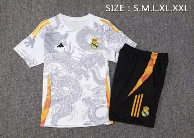 24-25 Real Madrid Training Soccer Jerseys Football Shirts(17)