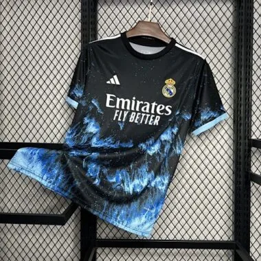 24-25 Real Madrid Black and blue Kit Special Edition Football AAAAJersey