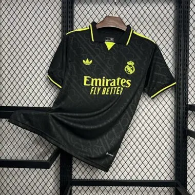 24-25 Real Madrid Black Kit Special Edition Football AAAAJersey