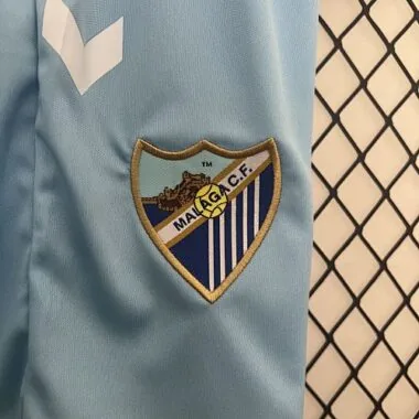 24-25 Malaga Home Kid Kits Youth Apparels Football