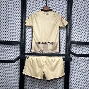 24-25 Malaga Third Away Kid Kits Youth Apparels Football